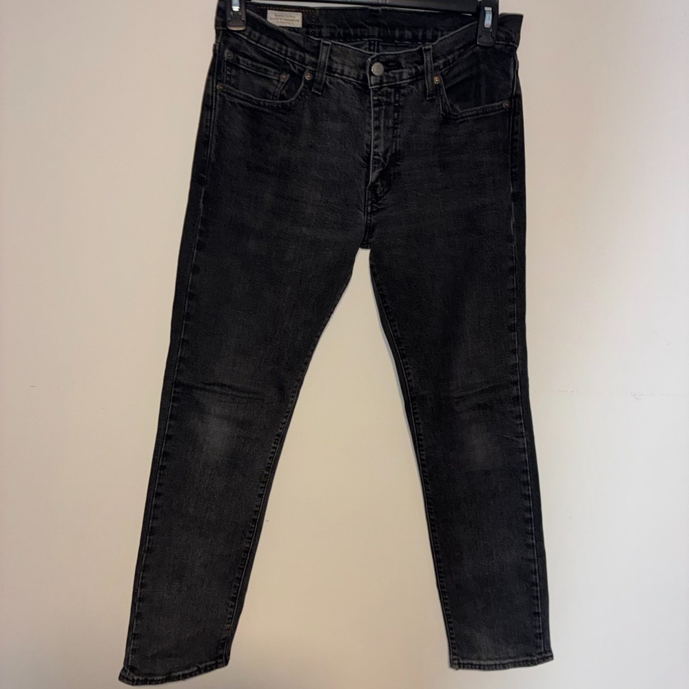 Levis 511 Premium Slim Fit Jeans Mens W31 L30 Faded Black Charcoal